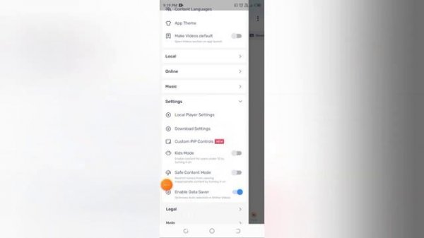 how to enable backlight in MX Player, MX Player Mein backlight Kaise enable kare