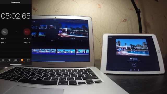 iPad 2018 VS MacBook Air 2017. смотреть онлайн