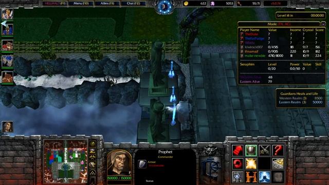 Warcraft 3 Classic HellHalt TD Competitive #43No sounds смотреть онлайн