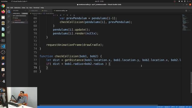 Episode 17 - Newton's Cradle (Conservation of Momentum) смотреть онлайн