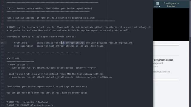 Recon : git all secrets : Github смотреть онлайн