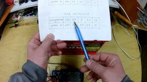 Тест АКБ без нагрузочной вилки.