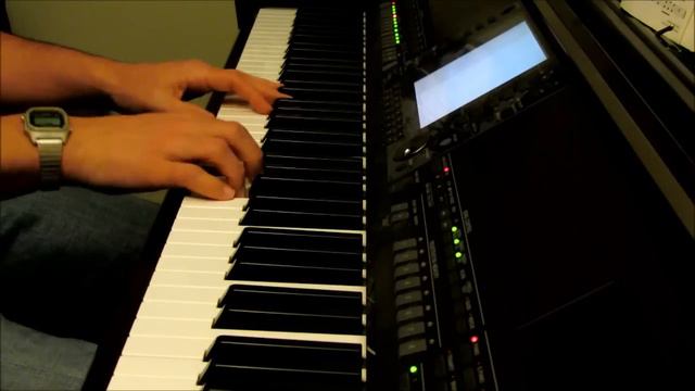 In The Garden - piano hymn instrumental with lyrics смотреть онлайн
