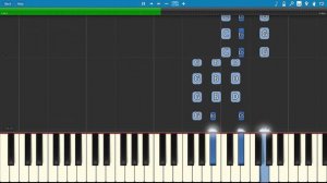 Ace of Base - Beautiful Life PIANO TUTORIAL (SYNTHESIA)