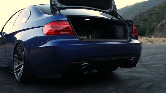 Blue Bombshell  BMW 335i 4K