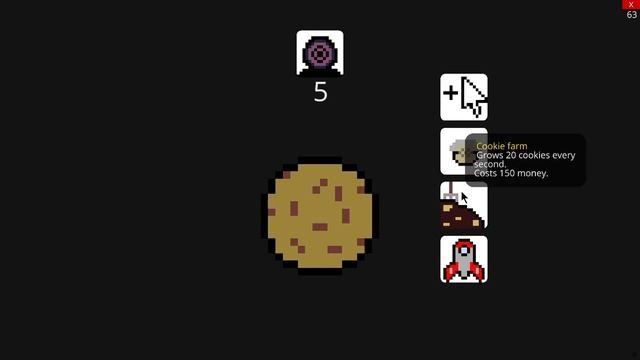 My Cookie Clicker game made in Python (using Ursina) смотреть онлайн