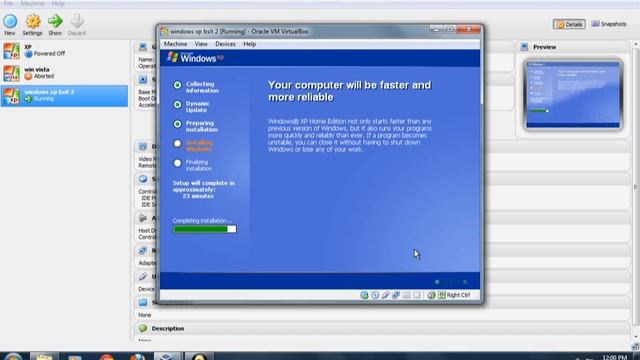 Windows XP installation on Oracle VM VirtualBox(Part-1) смотреть онлайн