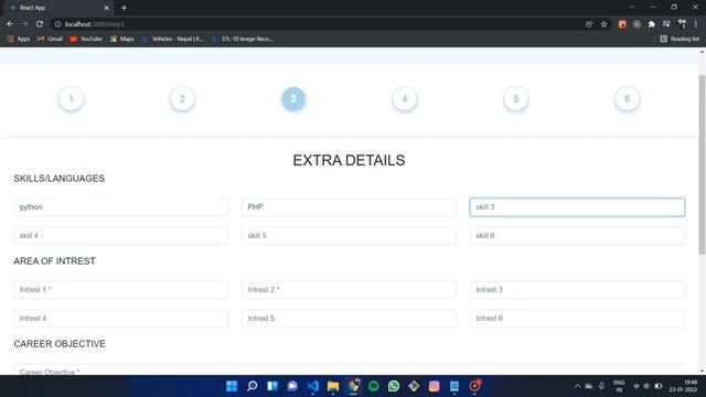 Resume Builder App using React Js || React Js смотреть онлайн