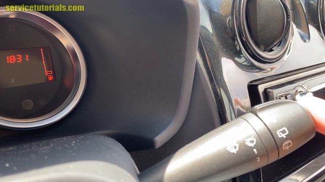 How To Set Clock / Time / Hour On Dacia Renault Logan / Sandero / Stepway / Lodgy / Duster / Dokker