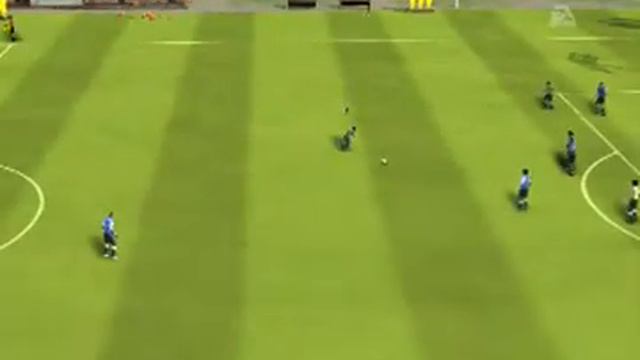 FIFA 10 puyol goal da centrocampo al volo!!! смотреть онлайн