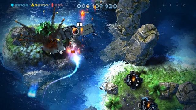 Sky Force Anniversary. Уровень 5, сложность - ненормальный. смотреть онлайн