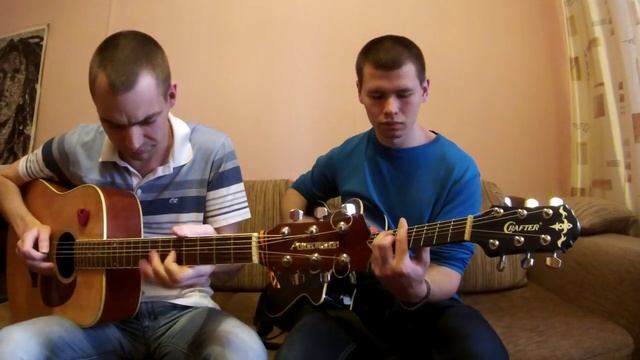 Танцы Минус - Город (Cover) - Кавер под гитару + ТАБЫ смотреть онлайн
