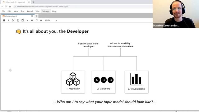 BERTopic for Topic Modeling - Maarten Grootendorst - Talking Language AI Ep#1 смотреть онлайн