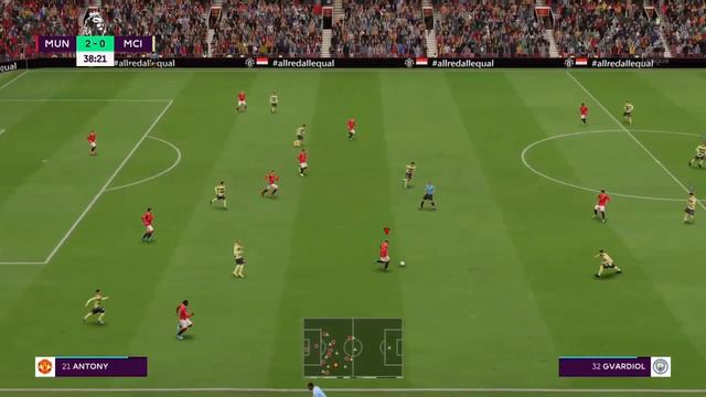 FIFA 23|Erik Ten Hag Man.United 2023/24|Potential Formation & Tactic(Works on Ultimate Mode) смотреть онлайн
