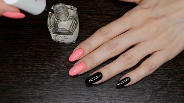 Яркий летний маникюр, фольга на обычный лак, матовые ногти