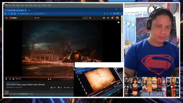Zack Snyder's Justice League Trailer 2 React and Breakdowns/ Draw Livestreaming FB E0 2 / Darkseid смотреть онлайн