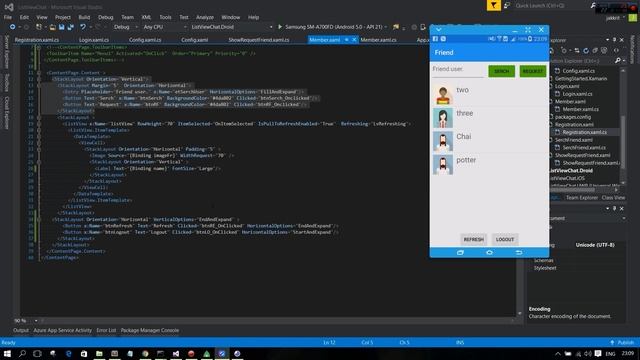 chat mongodb nodejs Xamarin c# nosql 7 смотреть онлайн