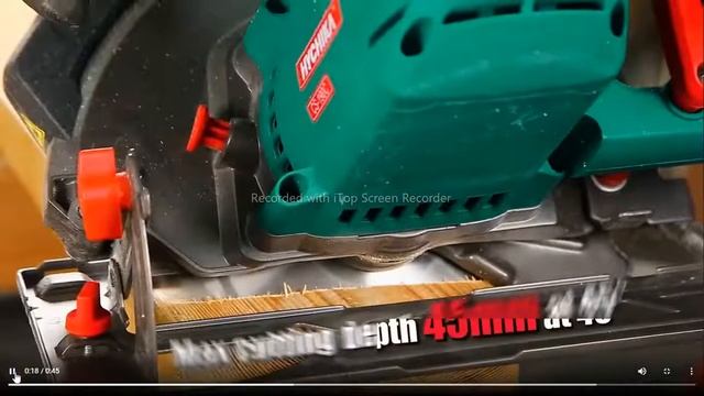 Многофункциональная электрическая мини-циркулярная пила HYCHIKA с лазером смотреть онлайн