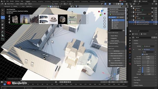 Blender 3.4 tutorial for absolute beginner 2023 - Chapter 6 : Lighting in Blender (Part-2) смотреть онлайн
