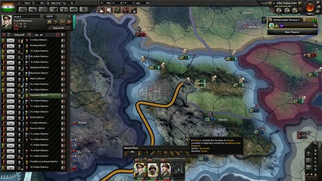 Hearts of Iron 4: Together for Victory - India/Raj - Veteran difficulty(Max Sliders) Part 12 смотреть онлайн