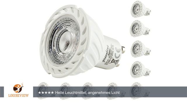 I-Lumen LED GU10 8 Watt 655 Lumen 230V, 10er Packung, warmweiß | Erfahrungsbericht/Review/Test смотреть онлайн