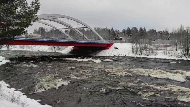 Пороги на Вуоксе. Лосево, Ленинградская область, 10.12.2022 смотреть онлайн