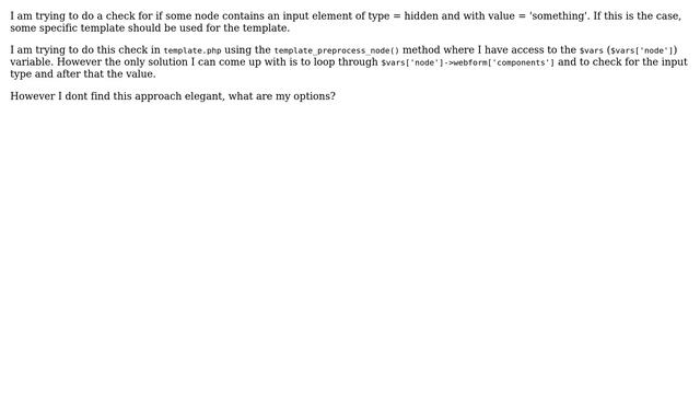 Drupal: Drupal 6 - specific template if node contains specific form element смотреть онлайн