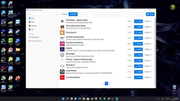 Как устанавливать сторонние приложения на LG WebOS