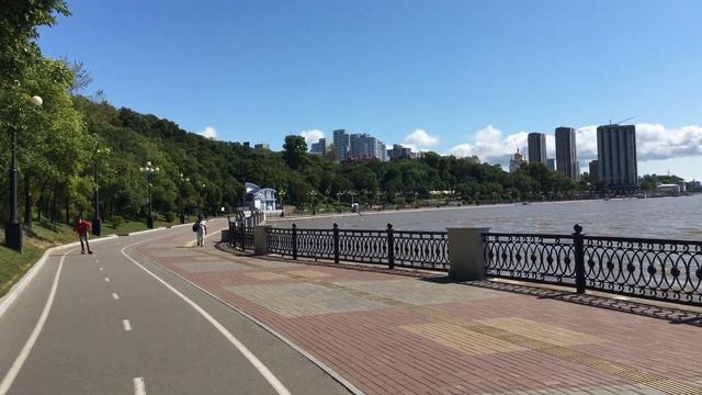 Прогулка по набережной Хабаровска 31августа 2021