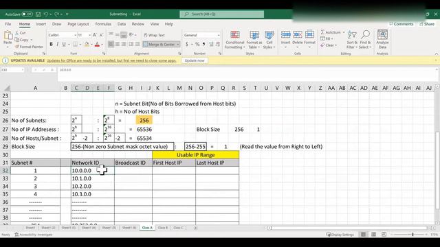Class A Subnetting | Network ID | Broadcast ID | Total Number of Subnets | Total Host IP Addresses смотреть онлайн