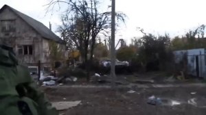 Как сегодня выглядит поселок Пески прилегающей к донецкому аэропорту