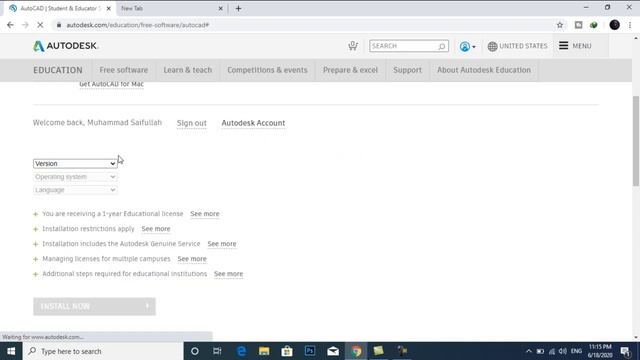 HOW TO DOWNLOAD & INSTALL AUTOCAD 2021 Student Version смотреть онлайн