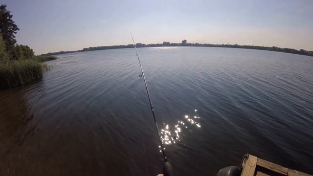 Ловим окуня на спиннинг. Город Липецк , река Воронеж смотреть онлайн
