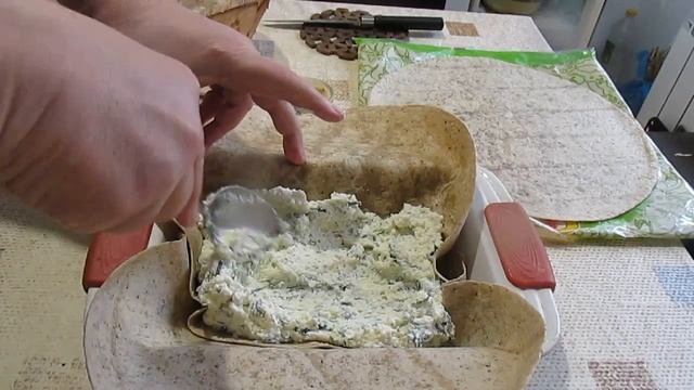 Съел и похудел! Вкусный ПИРОГ ИЗ ЛАВАША С ТВОРОГОМ на праздничный стол! смотреть онлайн