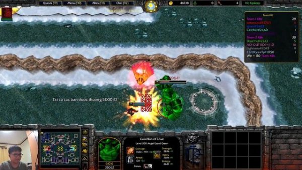 Warcraft 3 | Angel Arena Anime Gods แมพจีนแดง