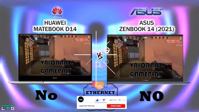 HUAWEI MATEBOOK D14 (2021) VS ASUS ZENBOOK 14 (2021) смотреть онлайн