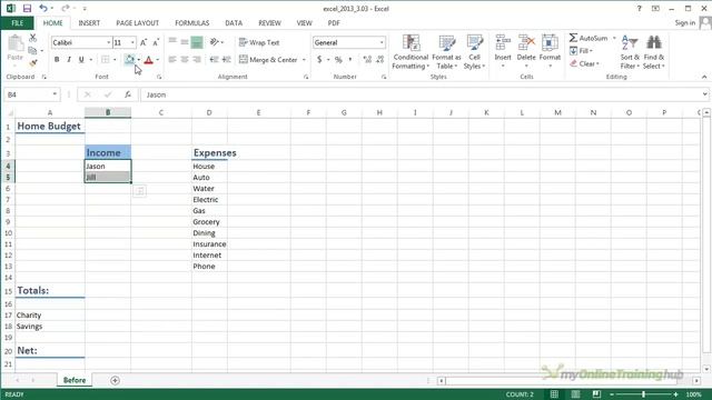 MS Excel 2013: Format Painter смотреть онлайн