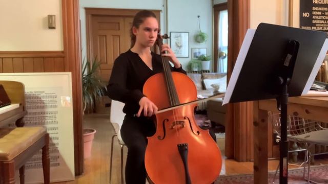 Mimi Cello Recital- Romberg Sonata #4 2021 смотреть онлайн