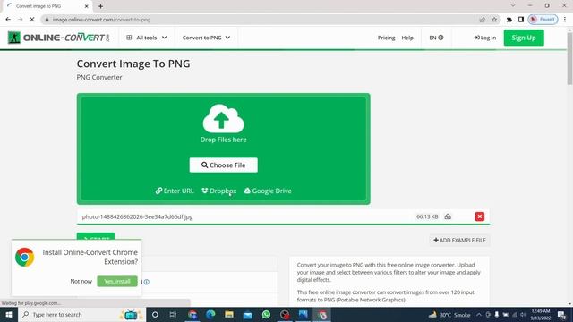 How to converd JPG to PNG Image/Free converter JPG to PNG formet смотреть онлайн