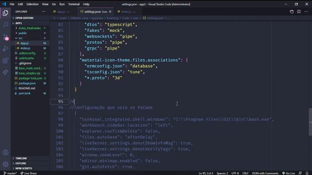 VsCode - Configuração VsCode, muito fácil (#196) смотреть онлайн