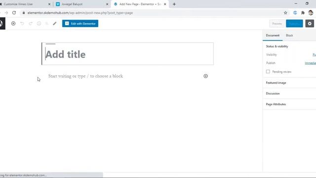 How to Embed Vimeo User on Elementor? смотреть онлайн