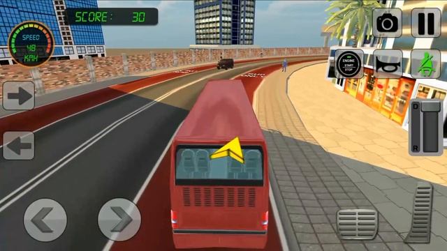 Bus Driving School 2018 #2 : 3D Parking Simulator || Android IOS Gameplay смотреть онлайн