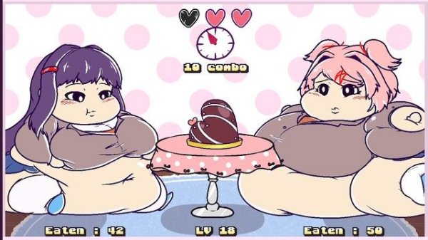 DEBU DEBU LITERATURE CLUB - Weight Gain Game