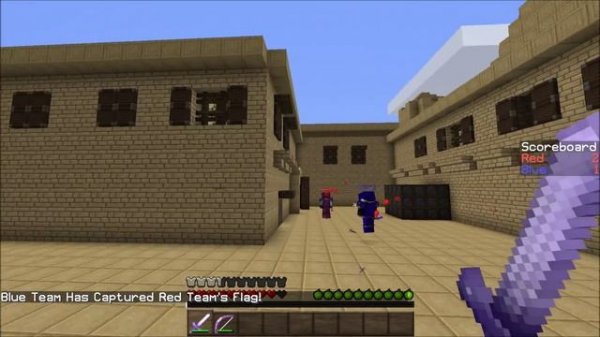 Minecraft Online: Dedust - CTF Counter Strike Map by AKAminecraft - Part 1