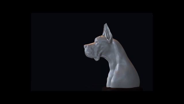 Немецкий дог. Скульптура. ART -Zinger Alano"s Shtat ( Great Dane dog sculptures). смотреть онлайн