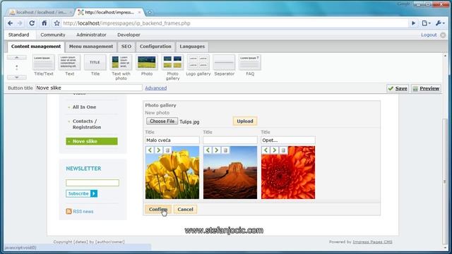 ImpressPages CMS - Test смотреть онлайн