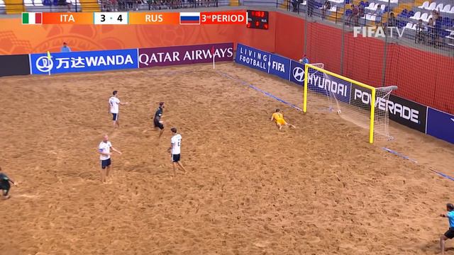 Italy v Russia | FIFA Beach Soccer World Cup 2019 | Match Highlights смотреть онлайн