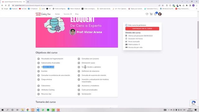 Laravel Eloquent: De Cero a Experto смотреть онлайн