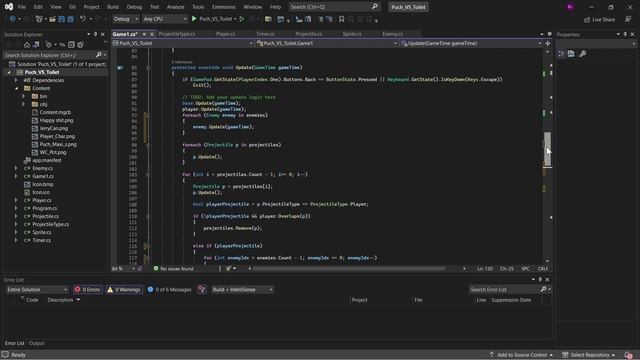 MonoGame part 8 Multiple Dying Enemies! #coding #monogame смотреть онлайн