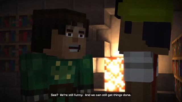 Minecraft Story Mode: Episode 4 - A Block and a Hard Place смотреть онлайн